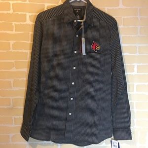 Antigua Louisville Cardinals Men’s Button up small